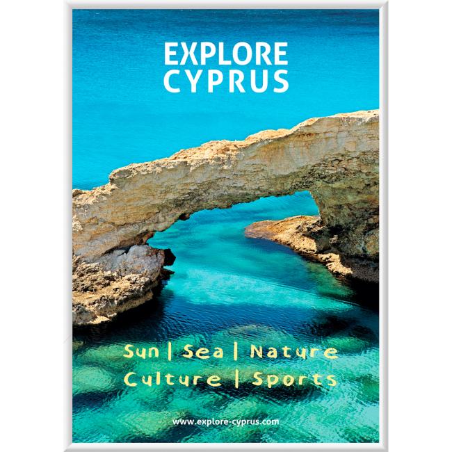 Klaprám A0, ostrý roh, strieborný