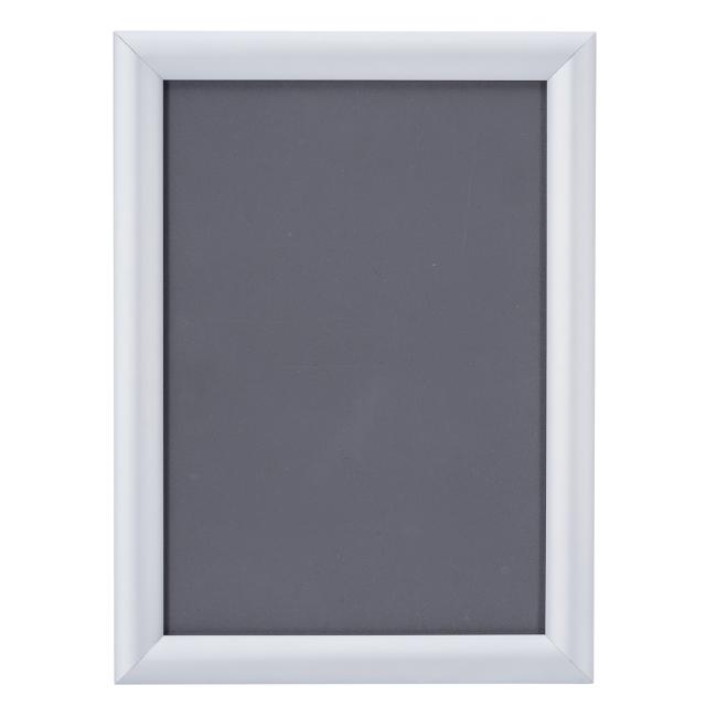 Klaprám A2, ostrý roh, strieborný