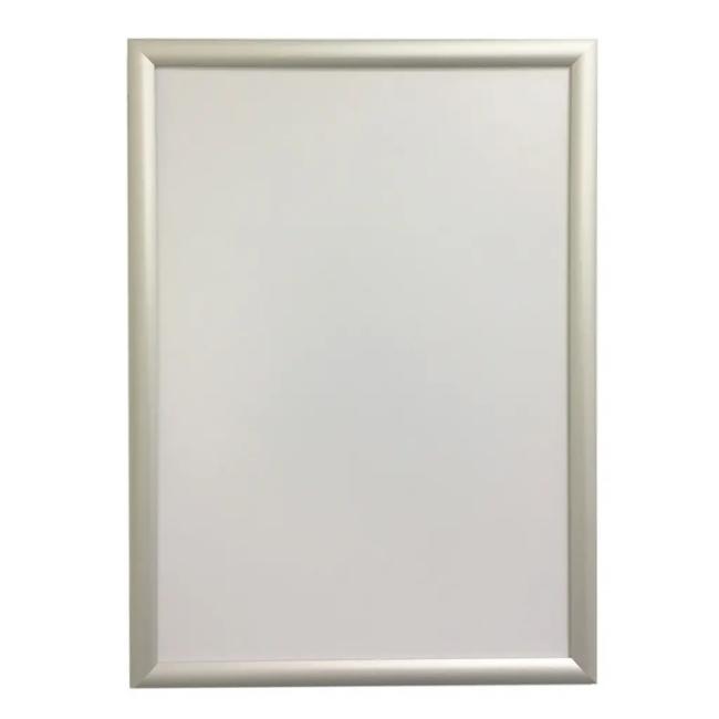 Klaprám A4 ostrý roh, strieborný