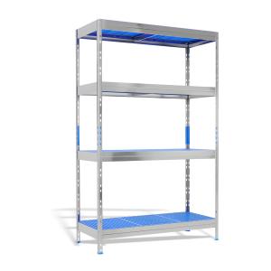 Policový regál so 4 plastovými policami, š.110 x h.50 x v.180 cm