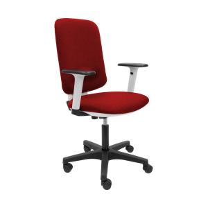 Kancelárska stolička EVA červená (Bombay 33) + podrúčky P65