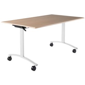 Sklápacia podnož CLASSC 120/150/180x80x73cm, podnož biela