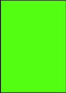 Etikety laser fluo.zelené A4