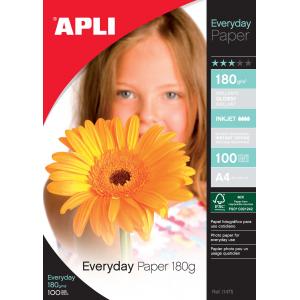 Fotopapier APLI Everyday 180g/100