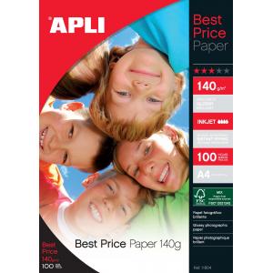 Fotopapier APLI lesklý Best Price 140g 100hár