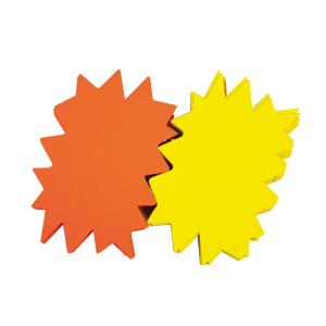 Popisovateľný farebný kartón ježko 24x32, mix žltá-oranžová