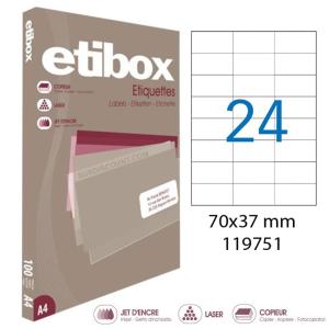 Etikety ETIBOX 70x37    100h.