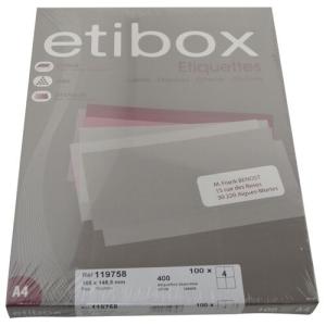 Etikety ETIBOX 105x148,5