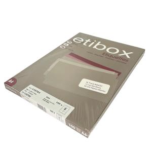 Etikety univerzálne 99,1x67,7mm Etibox A4 100 hárkov