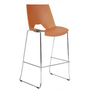 Barová stolička STRIKE 2130, oranžová