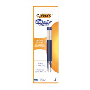 Náhradná náplň do gélového rollera BIC Gel modrá 2ks