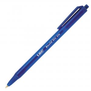 Guľôčkové pero BIC Round Stic Clic modré