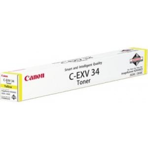 Toner Canon C-EXV34 pre iRAC2020L/iRAC2020i/iRAC2030L/iRAC2030i yellow (19.000 str.)