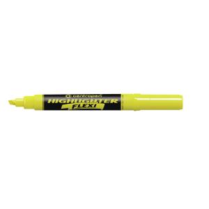 Zvýrazňovač Centropen 8542 Flexi žltý