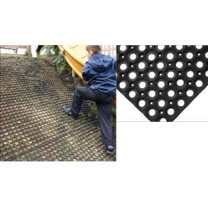 Bezpečnostná podlahovina Ringmat Honeycomb 0,8 m x 1,2 m (23 mm) čierna