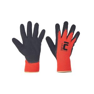 Rukavice latexové PALAWAN WINTER, oranžové latex, veľ.9/L