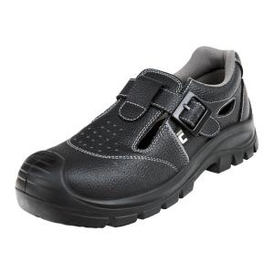 Sandále bezpečnostné RAVEN XT MF S1P SRC, čierne, veľ. 38