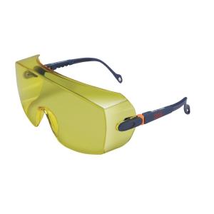 Ochranné krycie okuliare 3M 2802, žltý zorník