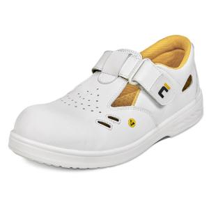 Sandále pracovné RAVEN ESD 01 SRC, biele, veľ. 35