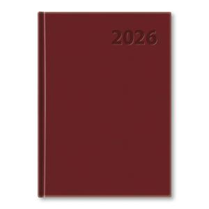 Diár denný A5 Manager 2026 - bordový
