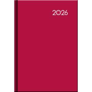 Diár FALCON denný A5 4,2 x 20,4 cm červený 2026