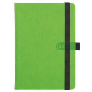 Diár Trendy denný A5 14,8 x 21 cm zelený 2026