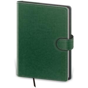 Diár Flip týždenný A5 14,3x20,5cm - zeleno/šedý 2024