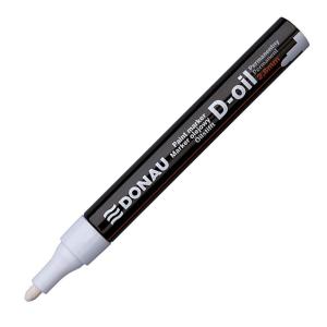 Popisovač lakový 2,8 mm Donau D-OIL biely