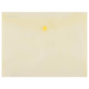 Plastový obal C5 s cvočkom DONAU žltý