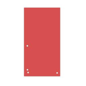 Kartónový rozraďovač úzky červený 105x235mm