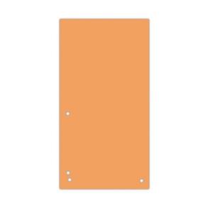 Kartónový rozraďovač úzky oranžový 105x235 mm