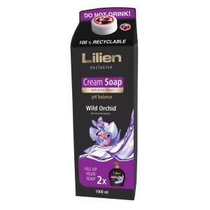 Tekuté mydlo krémove Lilien 1l Wild orchid R-PAck