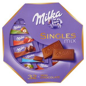 Čokoládky Milka Singles MIX 138g