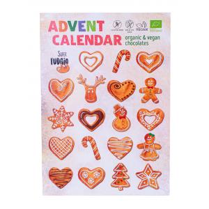 Adventný kalendár Super Fudgio vegan