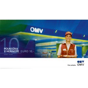 Poukážka OMV 10 EUR