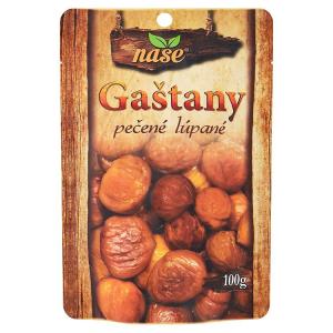 Gaštany pečené lúpané 100g