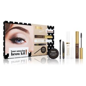 Kozmetická sada Delia Cosmetics Eyebrow Expert Brown