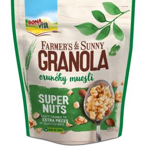Prémiové musli GRANOLA mix príchutí 500g