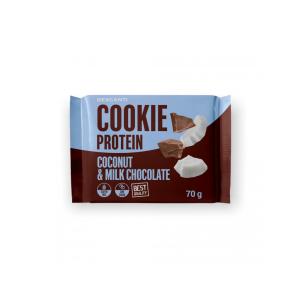 Descanti Proteinová Cookie mliečna čokoláda kokos 70g