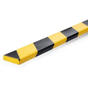 Ochrana povrchu profil S11, žlto-čierna, samolepiaca