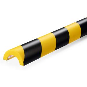 Ochrana trubky profil P30, žlto-čierna