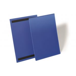 Magnetické vrecko na dokumenty 210x297mm na výšku 50ks modré