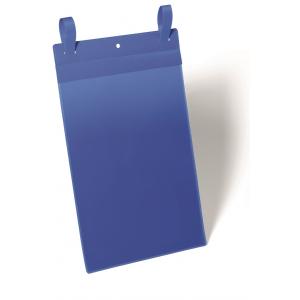 Vrecko na dokumenty s rýchloviazačom 210x297mm na výšku 50 ks modré