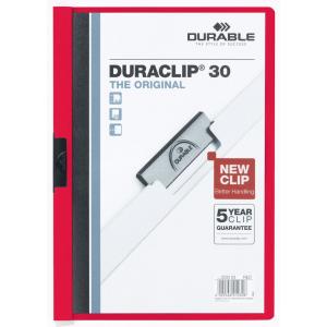 DURACLIP Original 30 červený