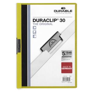 Obal s klipom DURACLIP Original 30 svetlozelený