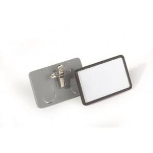 Visačka ClipCard s kombinovaným štipcom 75x40 mm 25 ks