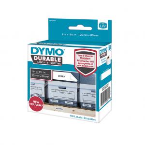 Samolepiace etikety Dymo LW 89x25mm polypropylénové s ochrannou vrstvou 100ks