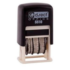 Dátumová pečiatka D.RECT S510 čierna