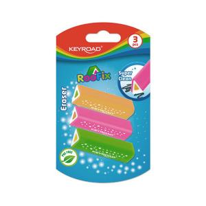 Guma univerzálna KEYROAD Roofix 3 ks, blister, mix farieb