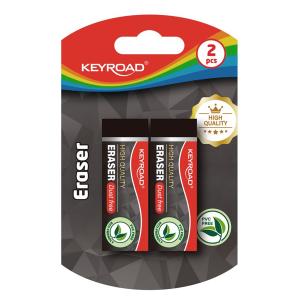 Guma KEYROAD technická 2 ks, blister, čierna